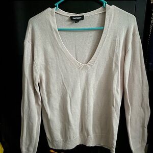 express V-neck sweater